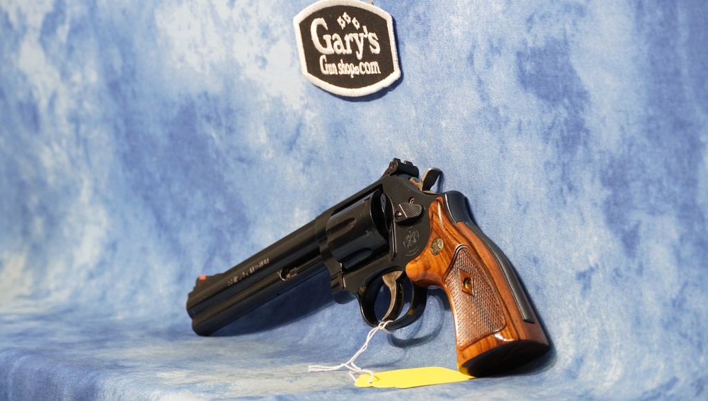USED SMITH & WESSON MODEL 586 BLUED 357 MAGNUM 6" BBL