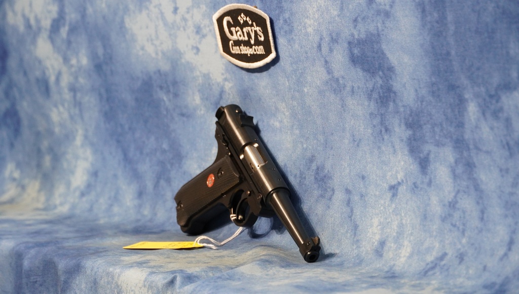 USED RUGER MARK IV 22 LR 4.75" TAPER BARREL BLUED