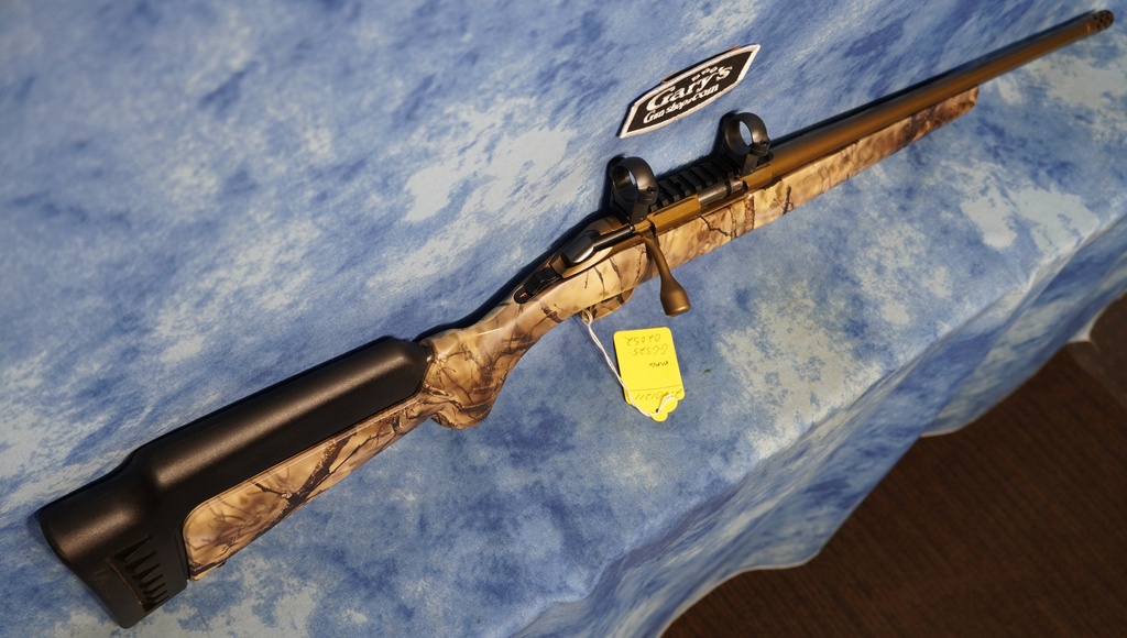 USED RUGER AMERICAN 22 WMR GO WILD CAMO