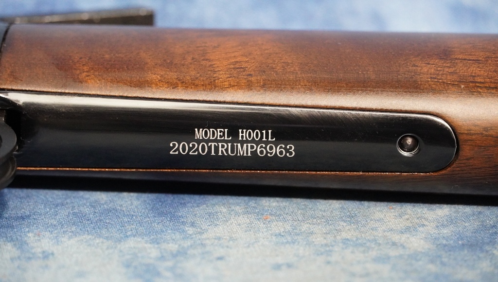 USED HENRY REPEATING ARMS H001L 22 LR TRUMP SERIAL NUMBER!