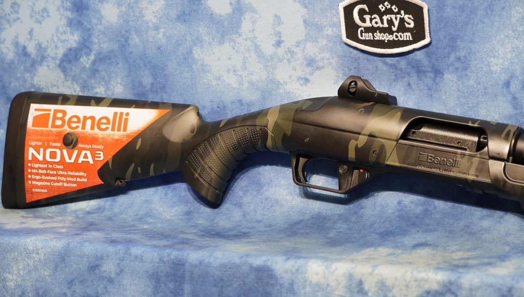 BENELLI 21505 NOVA 3 TACTICAL 12 GA 3" 18.5" BBL MULTI CAM BLACK