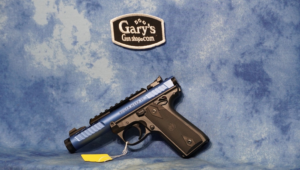 USED RUGER MARK IV LITE 22/45 BLUE 22 LR 4.5" BBL
