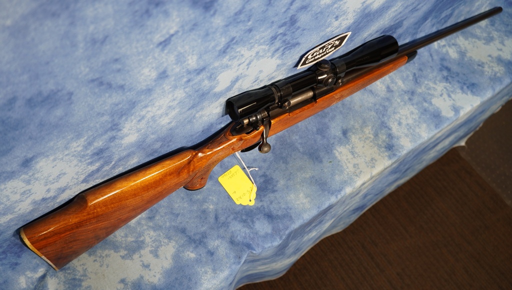USED REMINGTON MODEL 700 BDL 22-250 REM 6-DIGIT SERIAL LYMAN SCOPE