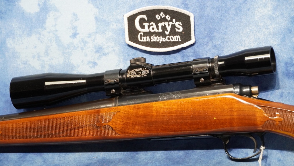 USED REMINGTON MODEL 700 BDL 22-250 REM 6-DIGIT SERIAL LYMAN SCOPE