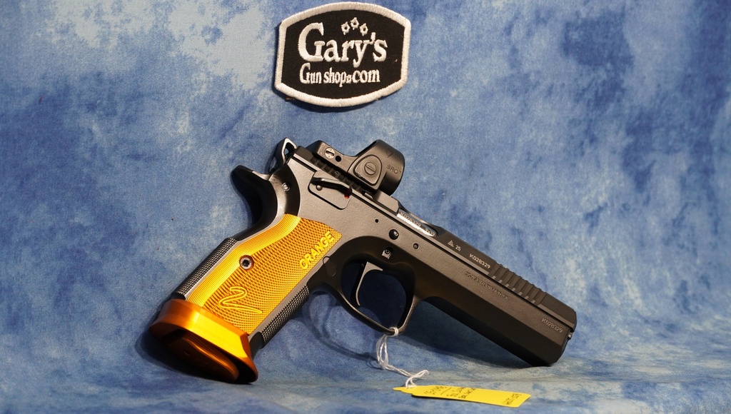 USED CZ TS 2 9MM W / TRIJICON