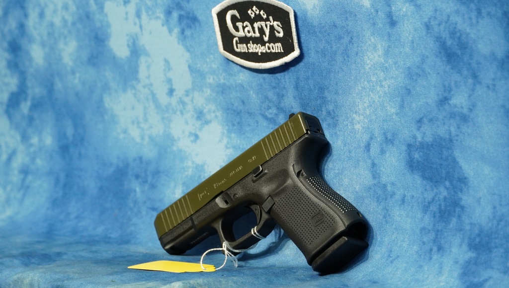 USED GLOCK G19 GEN5 9MM GREEN SLIDE