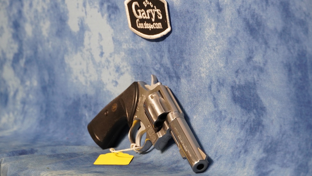 USED SMITH & WESSON MODEL 65 357 MAGNUM STAINLESS 4" BBL 
