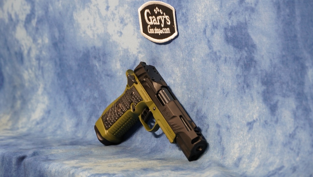 WILSON COMBAT P1-D77-FS-9-BLKGN-BOX DIVISION 77 PROJECT 1 9MM BLACK & GREEN W/ BOX