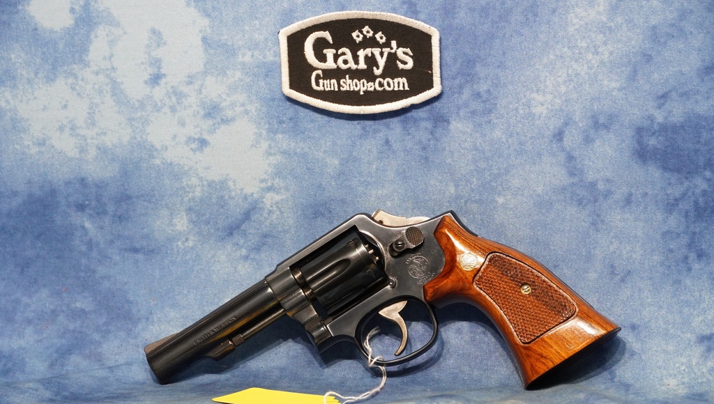 USED SMITH & WESSON MODEL 10-8 38 SPC PINNED AND BOBBED HAMMER