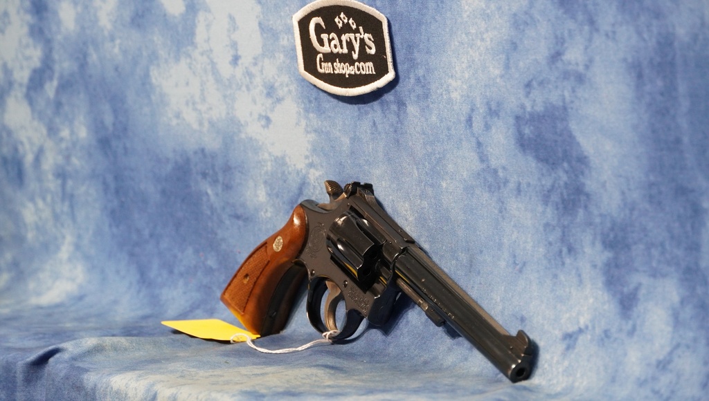 USED SMITH & WESSON MODEL 17-3 6" BBL PINNED HAMMER K22 MASTERPIECE