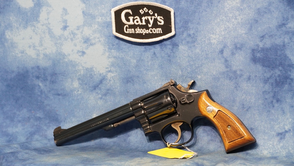 USED SMITH & WESSON MODEL 17-3 6" BBL PINNED HAMMER K22 MASTERPIECE