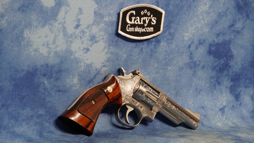 USED SMITH & WESSON MODEL 66 FACTORY ENGRAVED 357 MAG