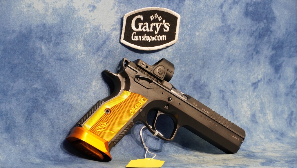 USED CZ USA TS 2 9MM W / TRIJICON SRO 