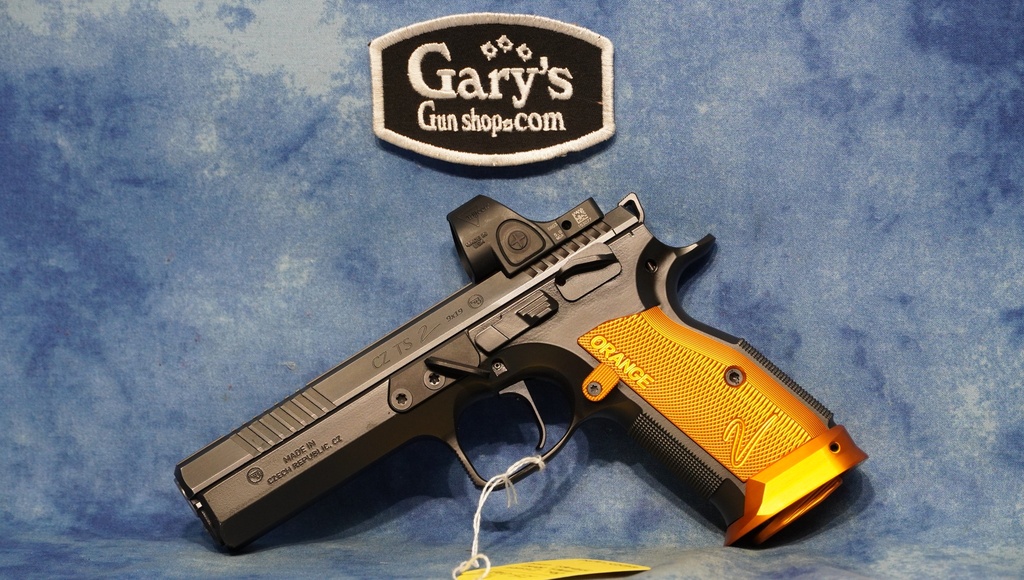 USED CZ USA TS 2 9MM W / TRIJICON SRO 
