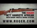 RUGER 57166 M77 HAWKEYE AFRICAN 270 WINCHESTER