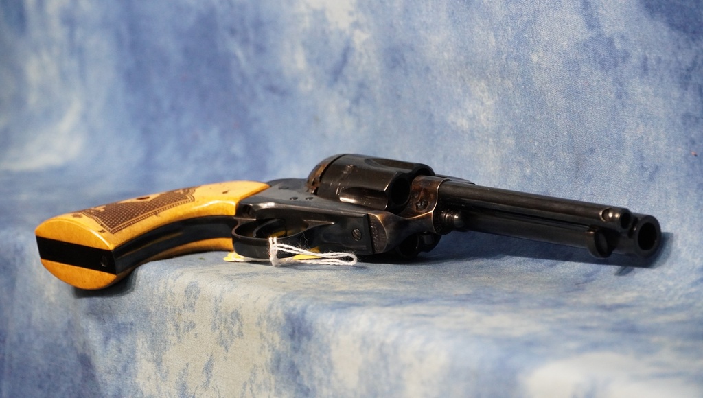 USED TAYLORS & COMPANY MODEL 1873 "GAMBLER" 45 LC 4.75" BBL 