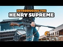 HENRY H023-300 SUPREME LEVER ACTON 300 BLACKOUT 16.5" THREADED BBL 