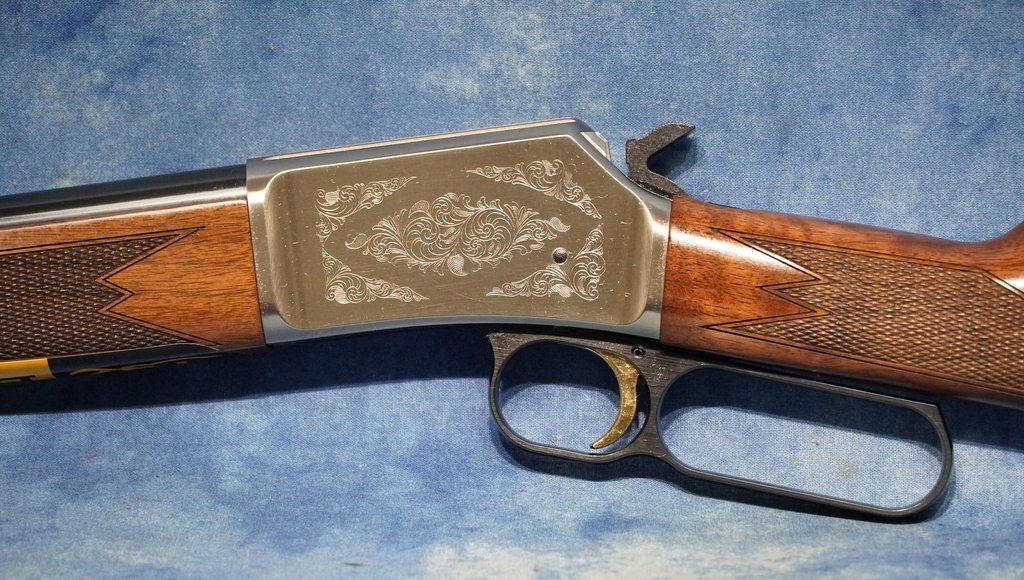 BROWNING 024108102 22 LR BL-22 GRADE-II SATIN NICKEL