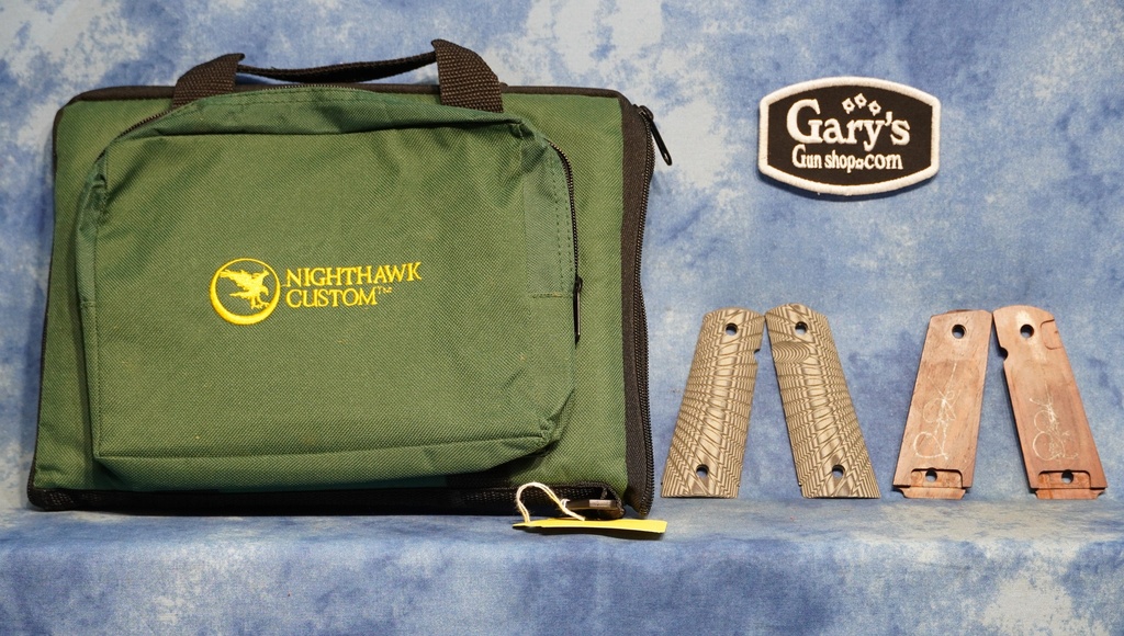 USED NIGHTHAWK 1911 HEINE TACTICAL CARRY 45 ACP HARD CHROME