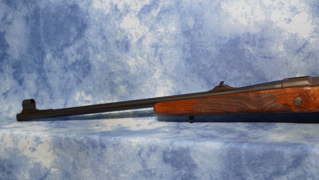 SAKO J04921 MODEL 90 M HUNTER 6.5X55 SWEDISH BLUED WALNUT IRON SIGHTS