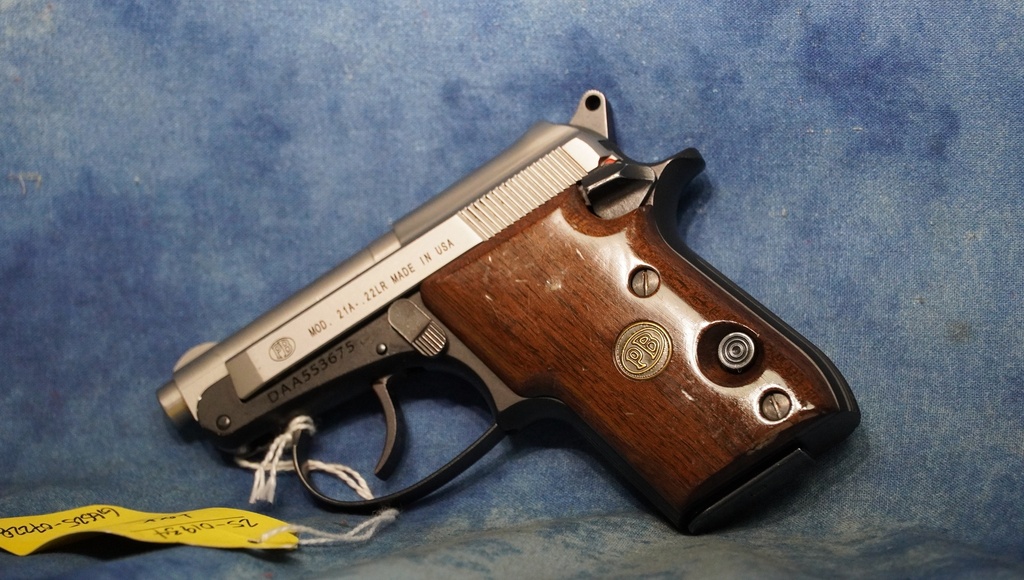 USED BERETTA 21A BOBCAT 22 LR DUO TONE