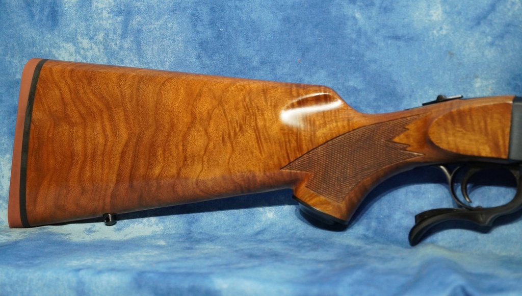 RUGER 11386 NO.1B SPORTER 257 WEATHERBY MAGNUM BLUED WALNUT 28" BBL