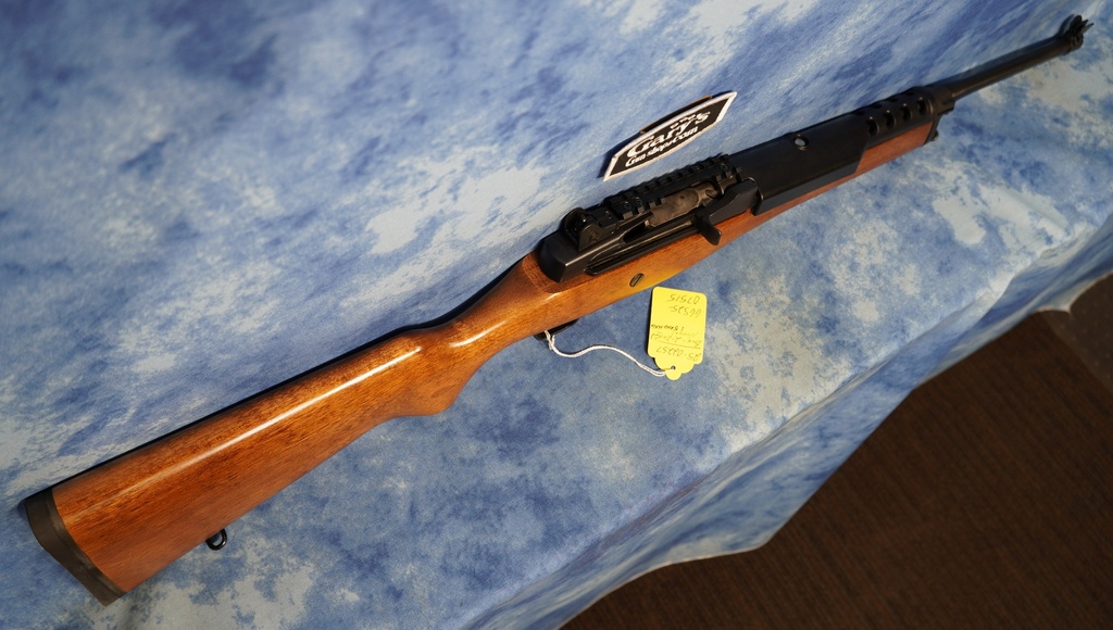 USED RUGER MINI-14 5.56MM HARDWOODS 