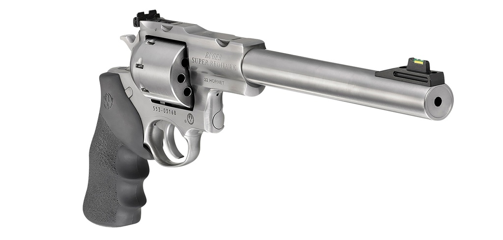 RUGER 5526 SUPER REDHAWK 22 HORNET 9.5" SS BBL 8-SHOT 
