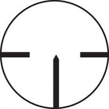 USED LEUPOLD LPS 2.5-10X45MM RIFLE SCOPE MATTE BLACK GERMAN #1 RETICLE 30MM