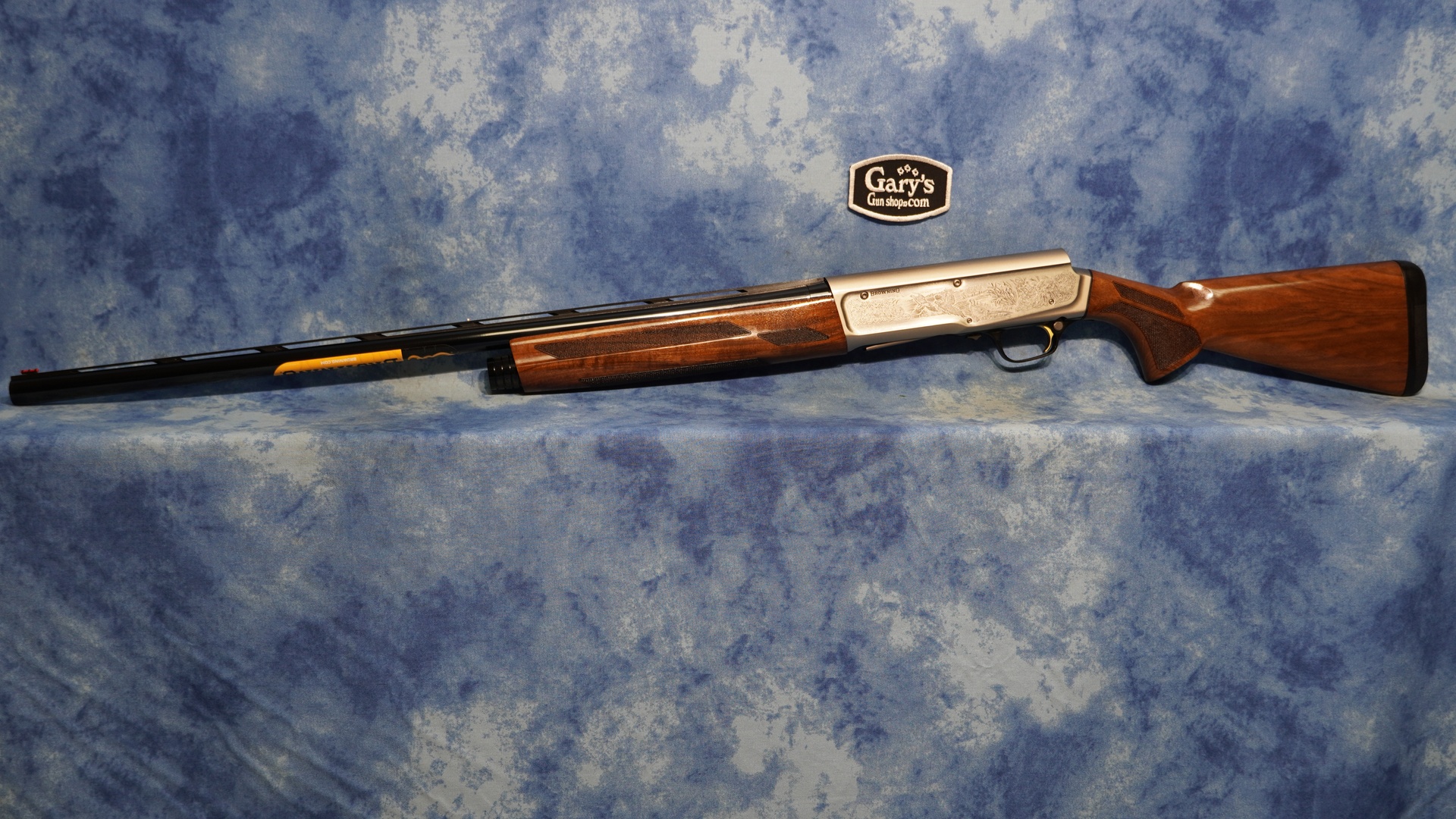 BROWNING 0118203004 A5 ULTIMATE 12 GA 28" BBL 3" SATIN NICKEL STOCK PHOTOS-img-3