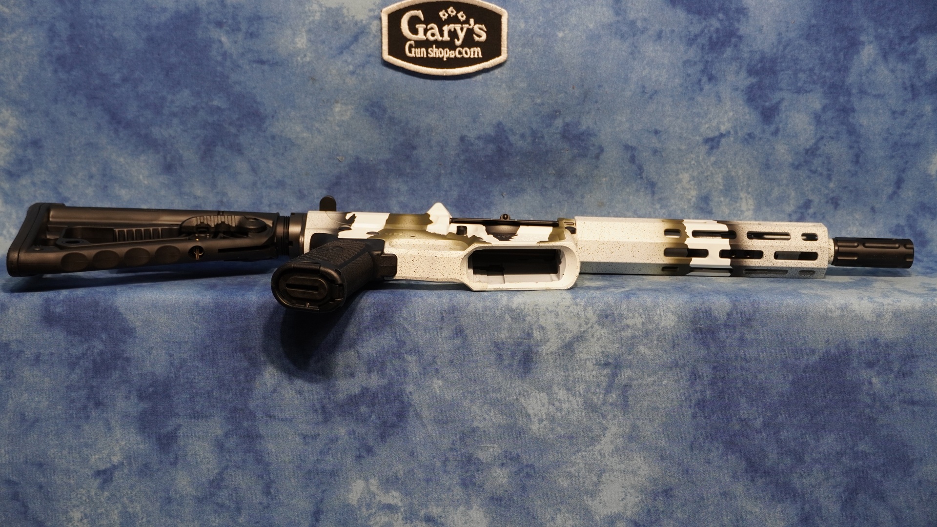 WILSON COMBAT SBR TACTICAL 300 BLACKOUT 8" BBL WASTELAND WHITE CAMO-img-3