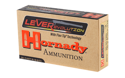 HORNADY LEVEREVOLUTION 30-30 WIN 140 GRAIN MFX 20 RNDS (4)