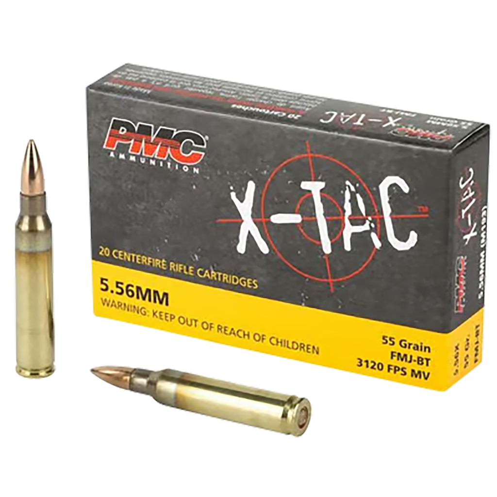 PMC XTAC 5.56MM 55 GRAIN FMJ 10 BX BATTLE PACK (2)