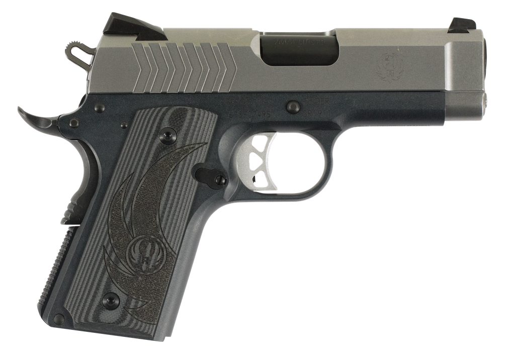 RUGER 6758 SR1911 OFFICER-STYLE 9MM LUGER 7+1 3.60" (2)