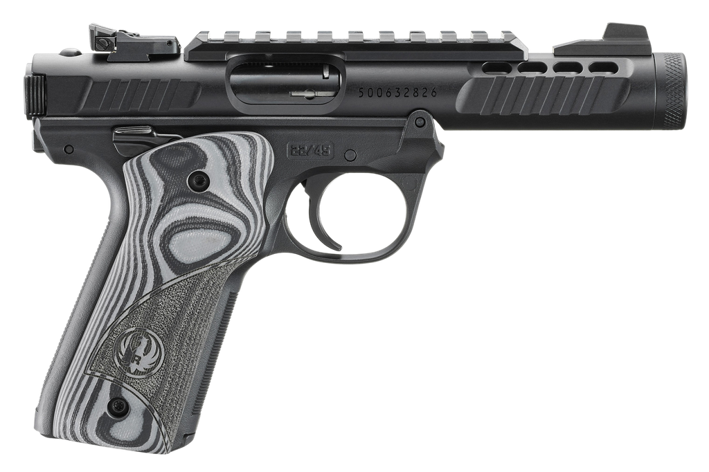 RUGER 43959 MARK IV 22/45 LITE 22 LR 10+1 4.40" BBL (2)