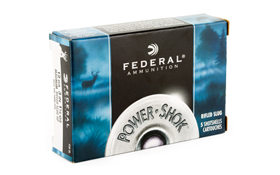 FEDERAL F131RS POWER-SHOK SLUG 12 GA 3" 1.25 OZ 5 RNDS (3)