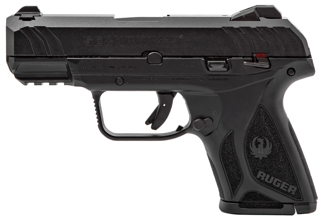 RUGER 3818 SECURITY-9 9MM 3.42" COMPACT BLUED 10 RND (2)