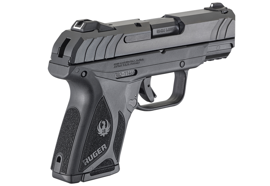 RUGER 3818 SECURITY-9 9MM 3.42" COMPACT BLUED 10 RND (4)