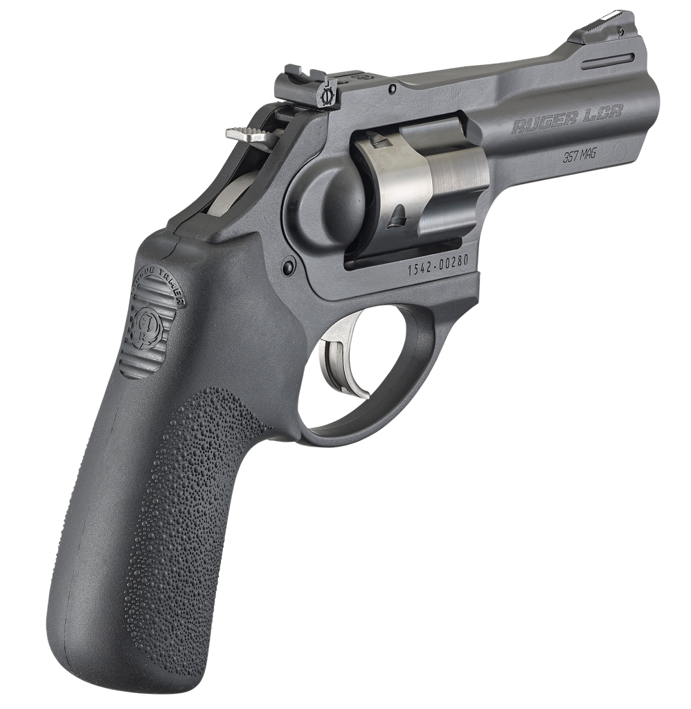 RUGER 5444 LCRX 357 MAG 3" FULL LUG AS HOGUE TAMER GRIP (3)