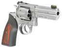 RUGER 1771 GP100 357 MAG 4.2" SS ADJ FOS RUBBER/WOOD  7RND (3)