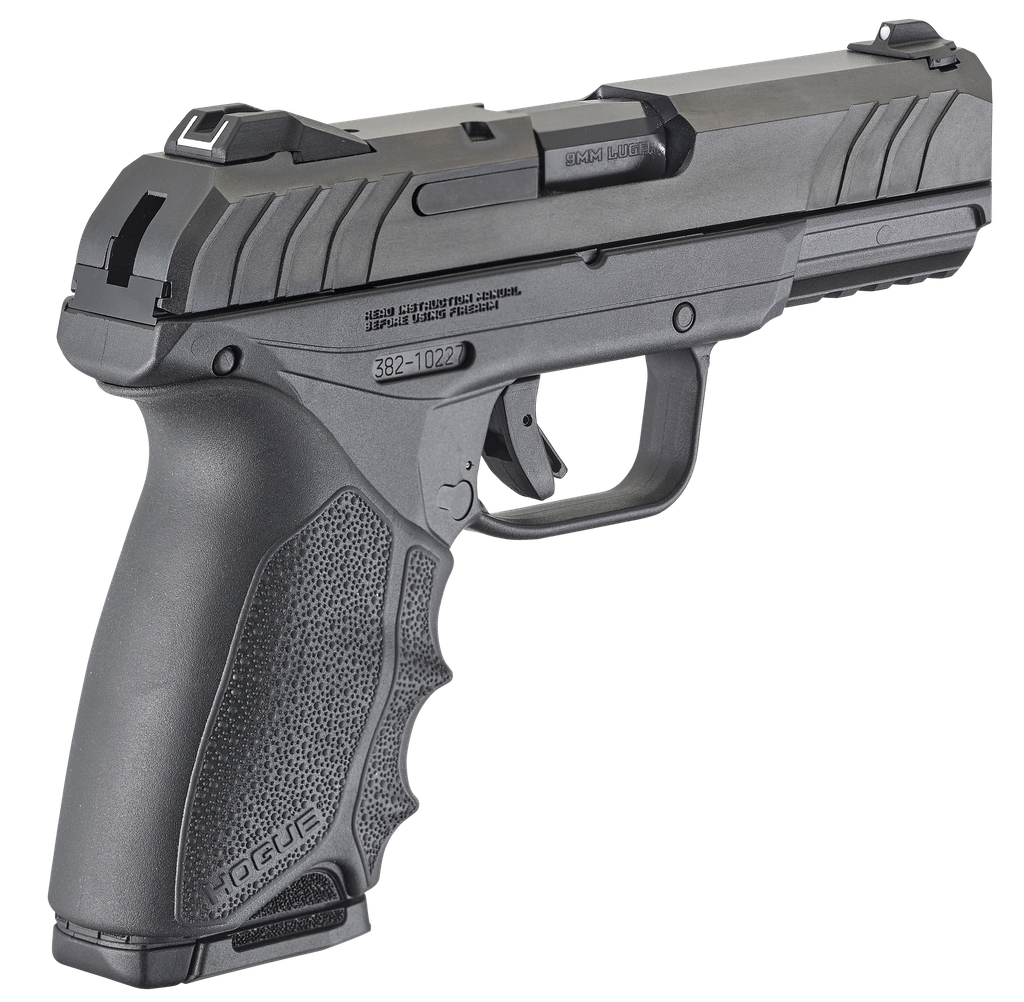 RUGER 3819 SECURITY-9 9MM 4" HOGUE HANDALL GRIP 10 RND (3)