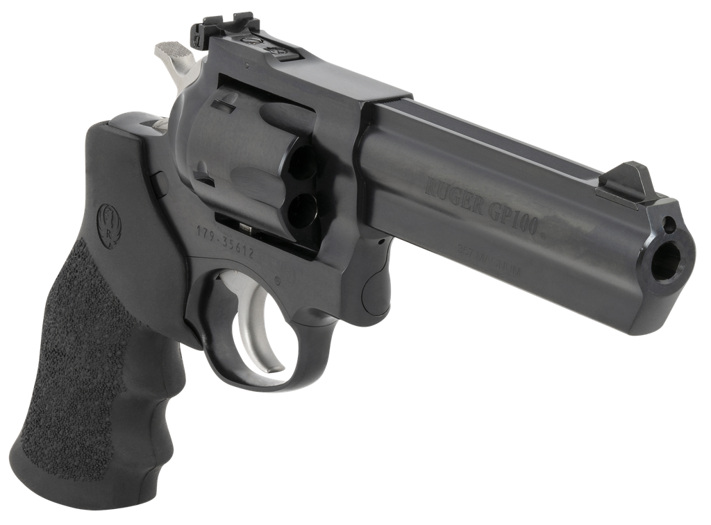 RUGER 1756 GP100  SPORTS SOUTH EXCLUSIVE 357 MAG 6 SHOT 5" BBL BLUED (3)