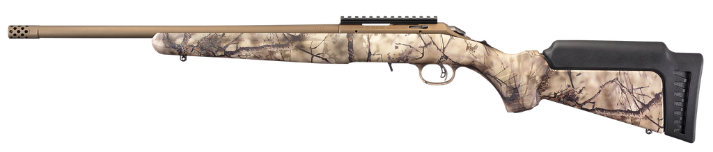 RUGER 8372 AMERICAN RIMFIRE 22 LR 18" BRONZE GO WILD (2)