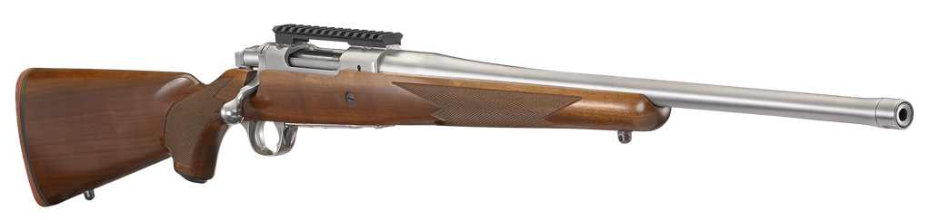RUGER 57107 HAWKEYE HUNTER 308 WIN 20" SS WALNUT 4RD (4)