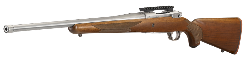 RUGER 57107 HAWKEYE HUNTER 308 WIN 20" SS WALNUT 4RD (5)
