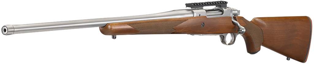 RUGER 57120 HAWKEYE HUNTER LEFT HAND 6.5 CREEDMOOR SS WALNUT 4RD (2)