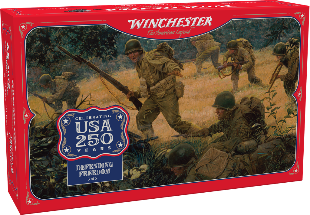 WINCHESTER USA45250 USA 250TH 45 ACP 230 GRAIN FMJ 50 RNDS (2)