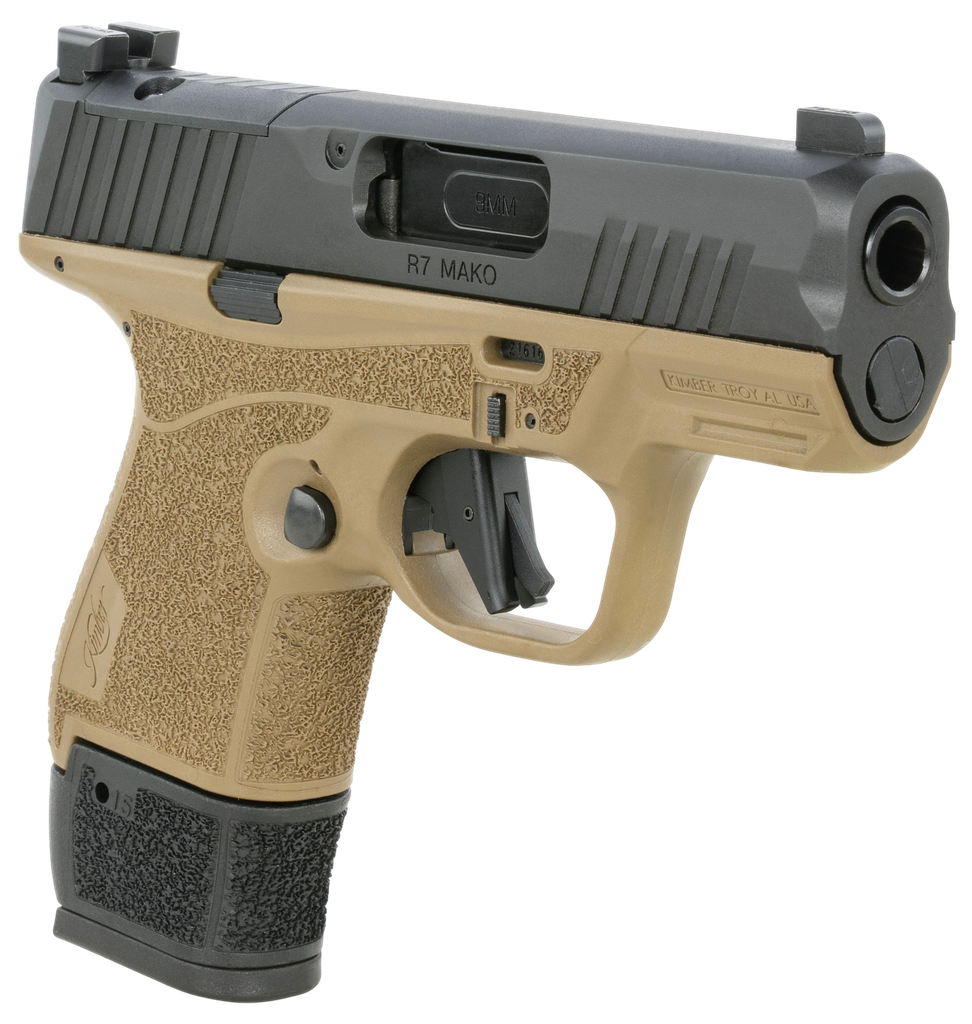 KIMBER 3800040 R7 MAKO FDE OR 9MM 11/15 RND (3)