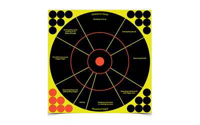 BIRCHWOOD CASEY BC-34032 SHOOT-N-C HANDGUN TRAINER TARGET (2)