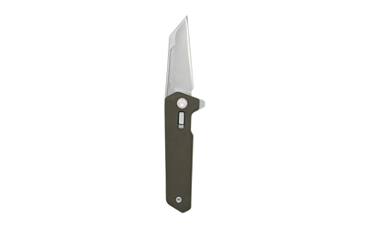 MAGPUL MAG1081ODG BRESLAU  WHARNCLIFFE PLAIN STONEWASHED MIM STEEL BLADE, OD GREEN POLYMER HANDLE (2)